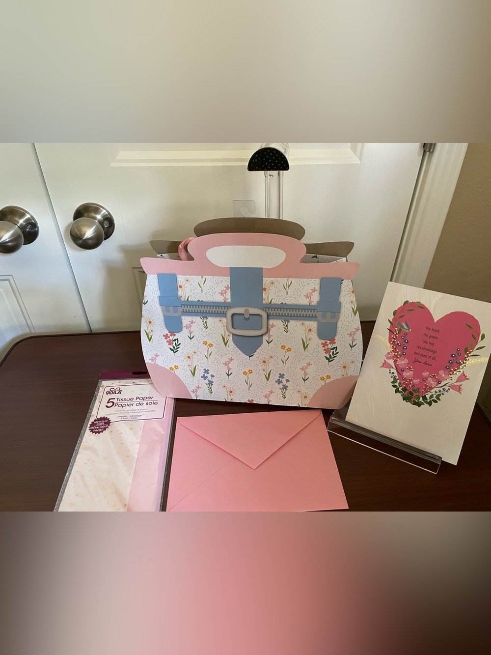 Mother’s Day Gift Bag, Card, and wrapping bundle
